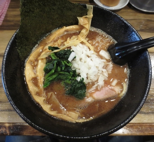 「大和田魚介ラーメン＋サービス小ライス　730円」@麺屋 大和田の写真
