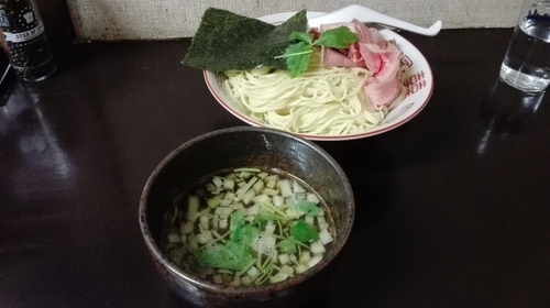 「煮干しつけそば（あつもり）限定」@と多゛食堂の写真