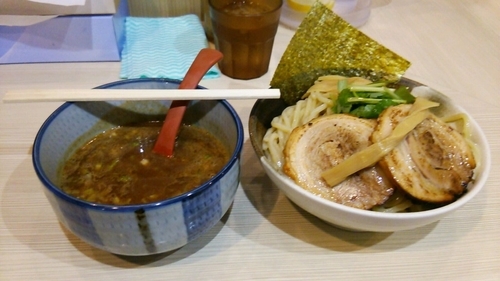 「濃厚魚介つけ麺　大」@麺場 風天の写真