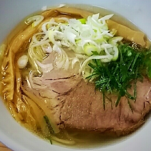 「【プレオープン価格】塩らーめん ５００円」@麺蔵 あつおの写真