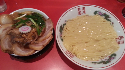 「つけ麺(並)+特選黒豚」@カドヤ食堂 本店の写真