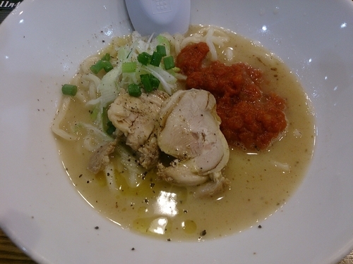 「鶏白湯×トマト」@めんごころ なつの写真