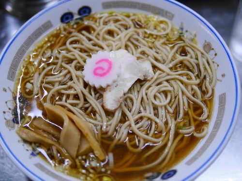 「大盛ラーメン 麺硬め」@中華そば みたかの写真