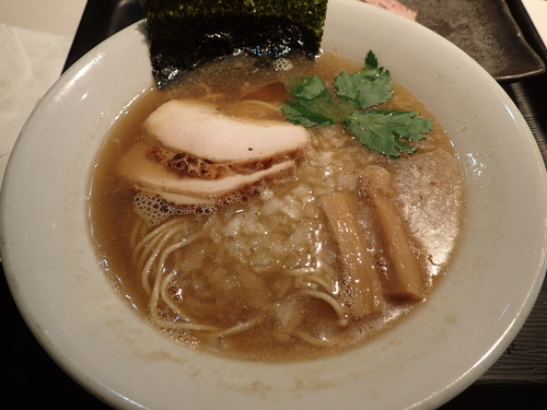 「あっさり煮干し中華そば　680円」@煮干し中華そば 一燈の写真