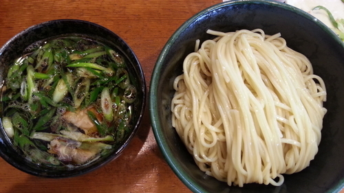 「醤油つけ麺」@クラッチ ヒッターの写真