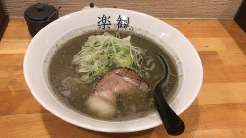 「煮干しらーめん 780円」@煮干しの楽観の写真