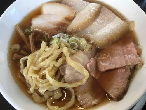 「チャーシューめん」@松屋食堂の写真