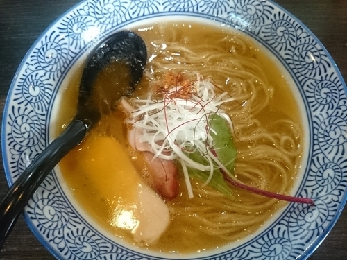 「【nijiの日】甘海老×鶏白湯らーめん～ビスク風～ ￥900」@麺処 ほん田 nijiの写真