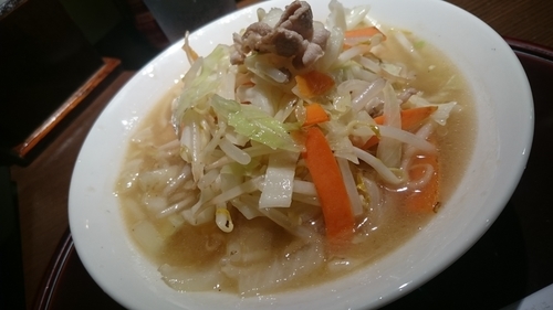 「タンメン800円」@東京ラーメン 天の写真