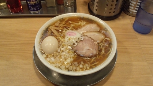 「煮干しそば（大）味玉」@煮干そば 流。の写真