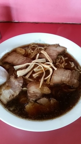「チャーシューワンタンメン」@ラーメン富士屋 姉崎店の写真