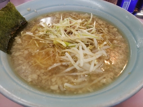 「ネギラーメン」@ラーメンショップ 緑ヶ丘店の写真