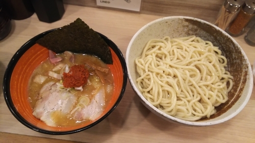 「味噌つけめん(あつもり)」@麺屋零式の写真