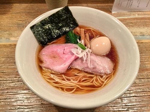 「醤油らあめん＋味玉」@Homemade Ramen 麦苗の写真
