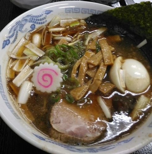 「煮干中華そば」@中華そば 銀次郎の写真