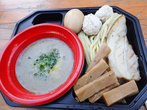 「[煮干しつけ麺宮元] 極濃煮干しつけ麺」@大つけ麺博 2016の写真