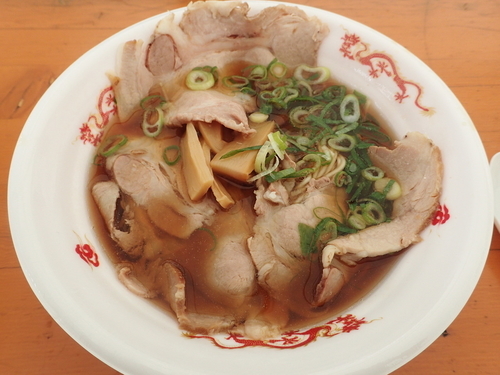 「［麺やぶたコング]二年熟成杉桶仕込み醤油大盛りチャーシュー麺」@大つけ麺博 2016の写真