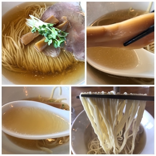 「塩煮干しそば 500円」@麺処 清水の写真