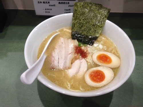 「特製鶏白湯ラーメン」@麺屋 星乃鶏の写真