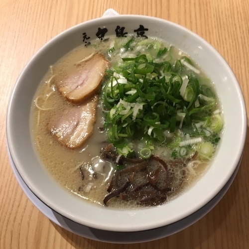 「ねぎラーメン (750円)」@名島亭 博多店の写真