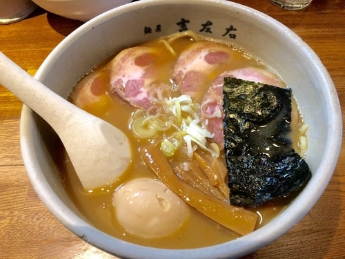 「味玉らーめん＆チャーシュー」@麺屋吉左右の写真