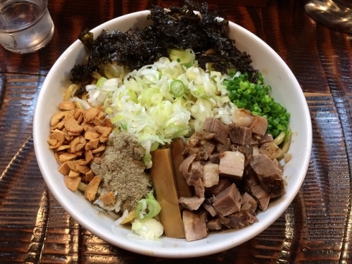 「まぜそば  大」@つけめん・らーめん活龍 竹園店の写真