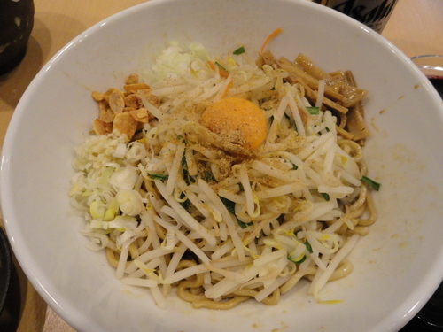 「まぜそば+辛し」@大勝軒外伝の写真