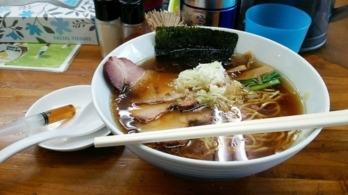 「らーめん（750円）」@らぁめん 夢の写真