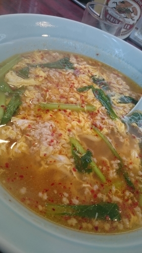 「タンタンメン７３０円麺半分」@上大岡タンタンの写真