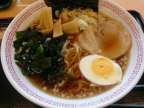 「こってり醤油ラーメン」@Daily亭 中央道上り 原PAの写真