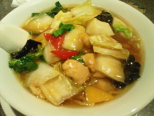 「五目あんかけそば 830円」@天空龍 シエルドラゴンの写真