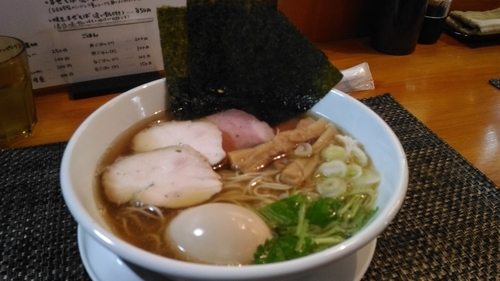 「特製煮干しそば」@寛～くつろぎ～の写真