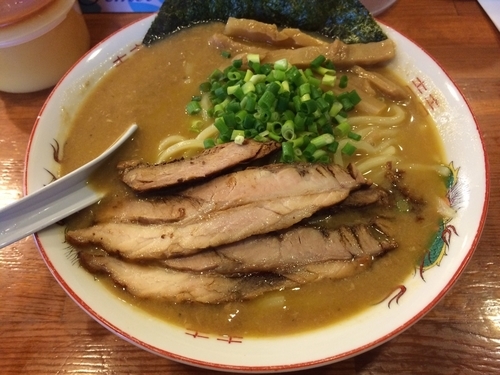 「濃厚豚骨ポタージュらあめん」@上田らあめん はちの写真