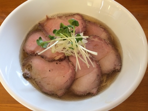 「チャーシュー濃厚煮干らぁ麺　大盛」@らぁ麺 こむぎの写真