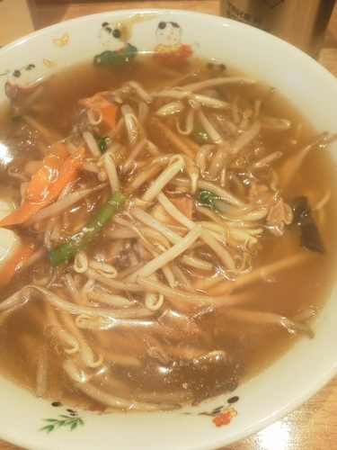 「もやしサンマー麺850円」@おっちゃんラーメン居酒屋の写真