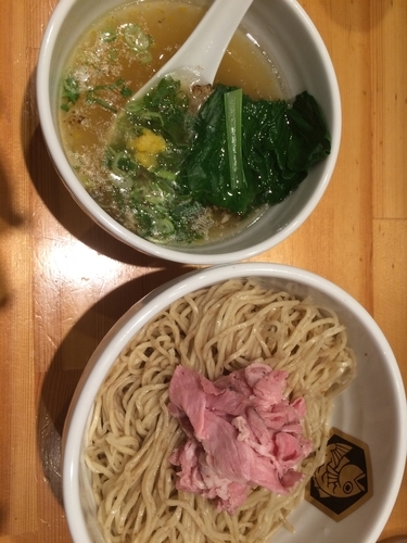 「真鯛つけ麺」@真鯛らーめん 麺魚の写真