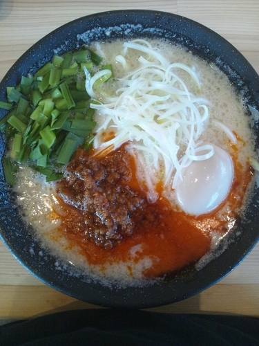 「台湾豚骨　謹製味玉ラーメン」@長浜ラーメン一番軒 小牧店の写真