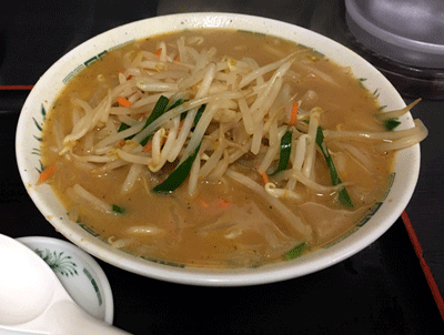 「味噌ラーメン（500円）」@日高屋 北戸田店の写真