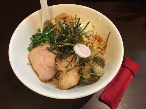 「鶏油まぜそば」@おおぜき中華そば店の写真