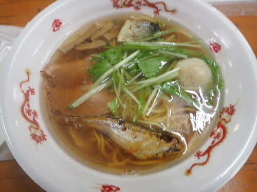 「[福たけ] 房州干物と岩手鴨の極中華そば」@大つけ麺博 2016の写真