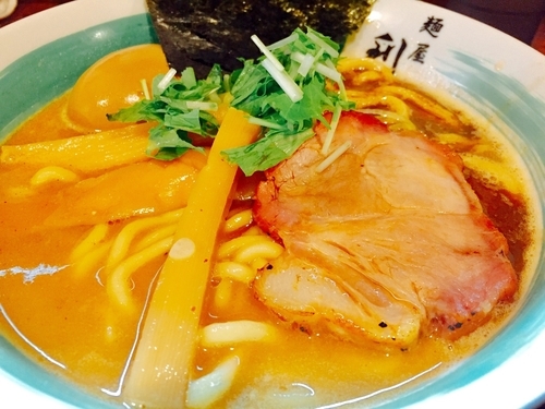 「☆濃厚らぁめん ニンニクver☆」@自家製麺 麺屋 利八の写真