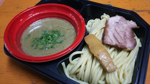 「「煮干しつけ麺　宮元」 極濃煮干しつけ麺」@大つけ麺博 2016の写真