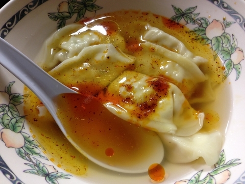 「水餃子　￥２５０」@香蘭の写真