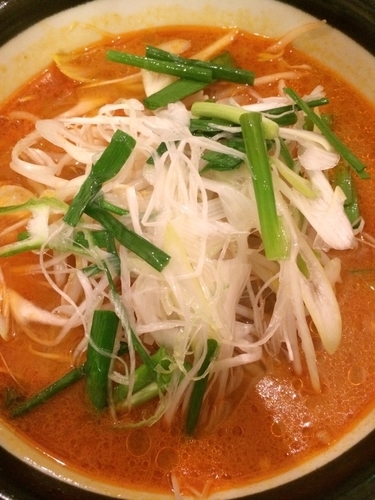 「山椒味噌」@肉そば家 笑梟の写真