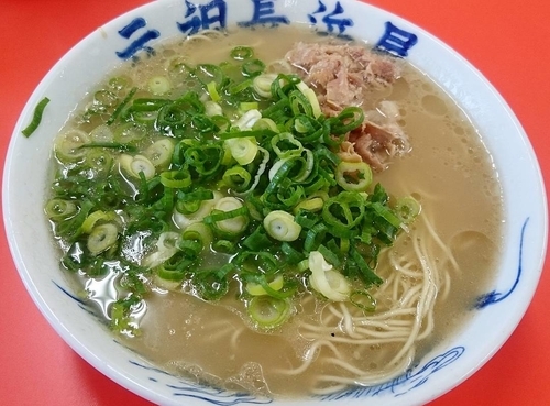 「ラーメン かため」@元祖 長浜屋の写真