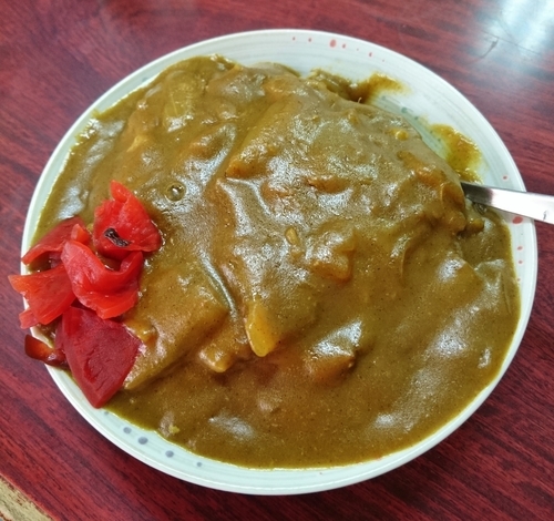 「ミニカレーライス 300円」@福寿の写真