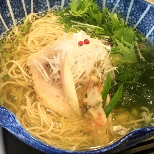 「海～魚海香る塩そば～」@ラーメンクワトロの写真