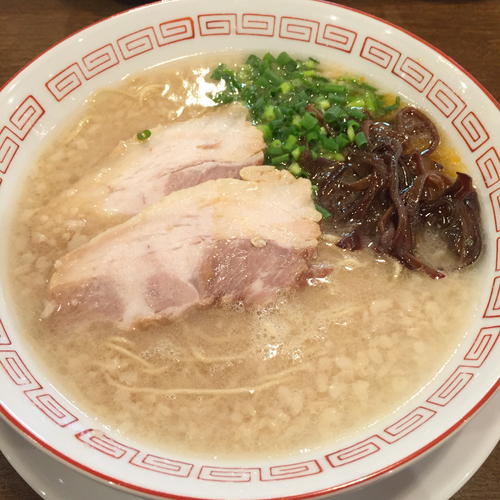 「博多らーめん（はりがね）　780円」@博多麺屋 太田店の写真