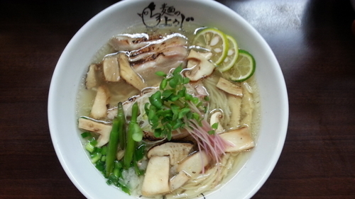 「期間限定 松茸の贅沢ラーメン」@麺のようじの写真