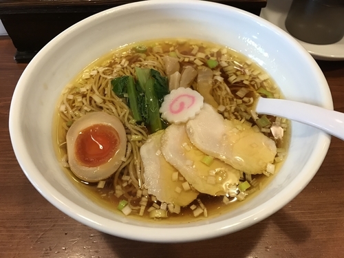 「青森シャモロック醤油鶏中華」@麺処 若武者の写真